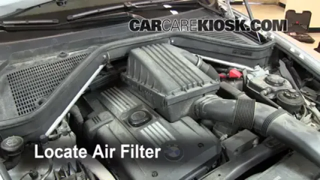 2008 BMW X5 3.0si 3.0L 6 Cyl. Filtre à air (intérieur) Changement